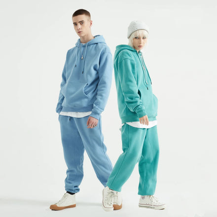 High Quality Custom Streetwear Hoodie Manufacturers Drawstring Hood Heavyweight Brushed Fleece Unisex Men Boxy Pullover Hoodies