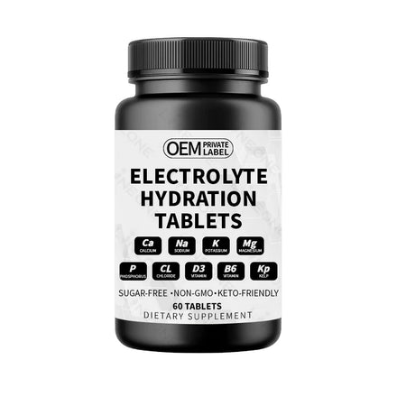OEM/ODM Electrolyte Tablets Electrolytes - Salt Tablets for Running and Hydration Electrolyte Capsules