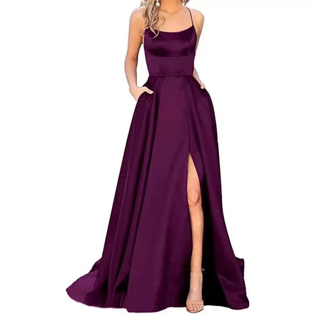 2025 Western New Arrival | Long Maxi Slim-Fit Off-Shoulder Fashionable BFF Stylish Dress