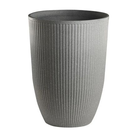 Modern Lightweight Indoor Outdoor Composite Plastic Planter Pot Ceramic Look for Garden Home Decoration Flower Pots Planters