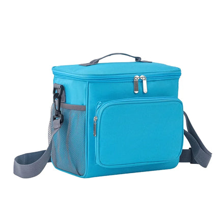 Double Deck Luxury Modern Casual Insulated Eco-Friendly 15L Oxford Cooler Bag Heavy Duty Leakproof Expandable Men Women Food