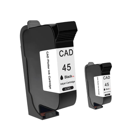 WECARE CAD 51645 42ML Remanufactured Black Pigment for Full Cartridge Grade a