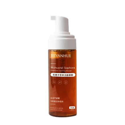 Private Label Gentle Foaming Face Cleanser for All Skin Facial Foam Sophora Flavescens Foaming Face Wash