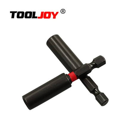 TOOLJOY Pro 60mm Stainless Steel Bit Holder Magnetic Impact-Grade Adapter for Power Tools & Industrial Maintenance