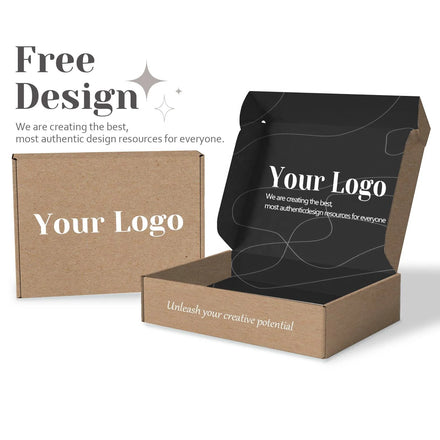 Custom Corrugated Board Packaging Box Matt Mailer Shipping Box Costume Apparel Dress Shoes Paper Gift Mailing Box with Printing