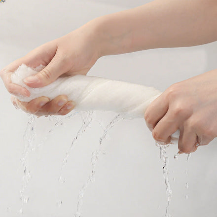 Wholesale Nonwoven Eco-Friendly High Absorbent Compressed Disposable White Bath Towels Customized Size Trusted Worldwide
