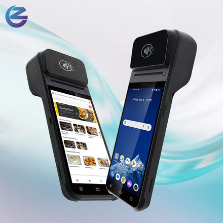 Versatile Retail Assistant Z92 Android13 Rugged POS Supports NFC Fingerprint Scanning and Thermal Printing Convenience