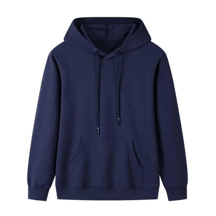 Oem Custom Printed Embroidery logo Design Cotton Solid Hoodie Class Uniform Hoodie Red Long-sleeved Work Clothes Sweatshirt