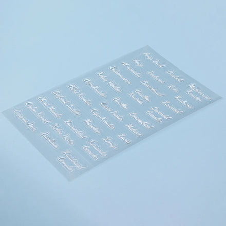 Custom High Quality Clear Transparent Sticker Sheet Digital Fast Sticker Manufacturer Kiss Cut Label Sticker Sheet