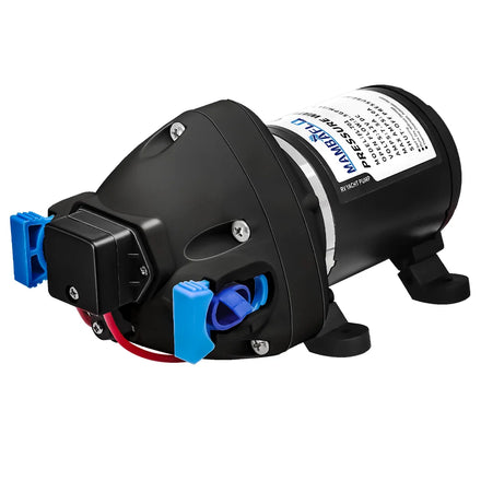 Mambaflo R3526144D Flo-jet RV Water Pump 12V DC 3-Chamber Water Pump Agricultural Spraying and Drip Irrigation 3.0GPM 50PSI