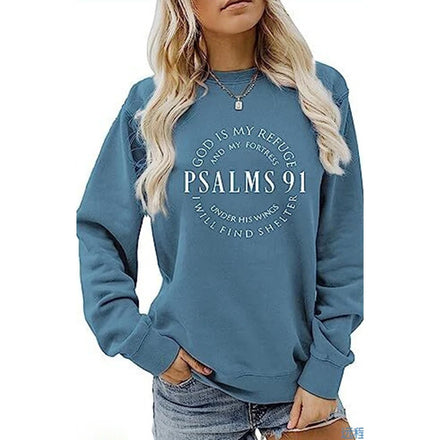 2025 New Foreign Trade Spring European & American Bestselling Women's Casual Fashion 3D Digital Printed Sweatshirt