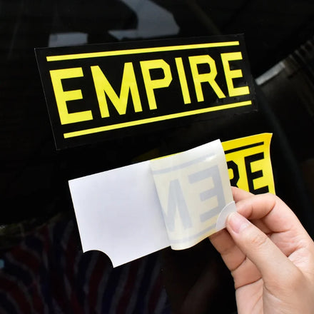 Custom UV Printing Weatherproof Waterproof PVC Vinyl Decal Car Logo Banner Sticker