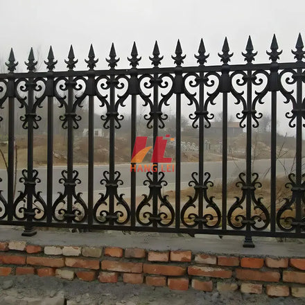 Zinc Steel Fence High Security Galvanized Corrosion Resistant Guardrail Panel for Outdoor Protection