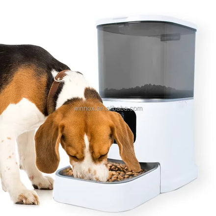 5L Smart Pet Feeder Eco-Friendly WiFi Camera Auto Scheduled Portion Control Stainless Bowl Automatic Cat Food Dispenser