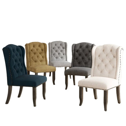 American Style Dining Room Chair Set Customizable Modern Fabric Restaurant and Hotel Chairs
