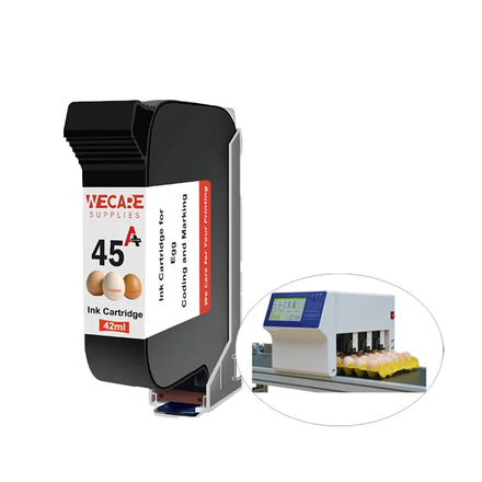 WECARE Thermal Inkjet Egg Printer Cartridge for Handheld Inkjet Printer and Online Printer