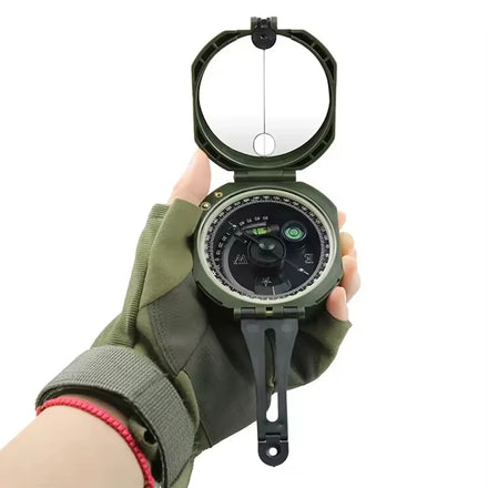 Professional Lightweight Pocket Compass Level Outdoor Survival Camping Equipment With Geological Features