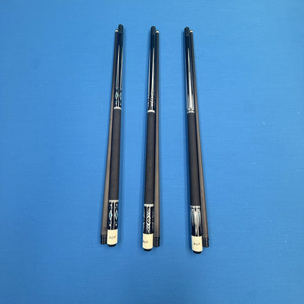 Premium Pure Carbon Fiber 58 Inch Pool Cue Stainless Steel Radial Pool Cue 11mm-12.5mm12.5mm