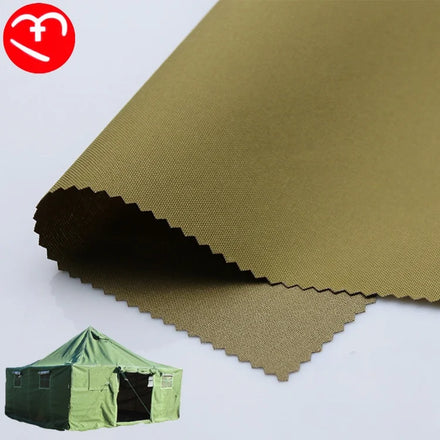 Stock Khaki 500D Nylon 66 Cordura Oxford Cloth Waterproof High-Strength Tear-Resistant PU Coating for Backpacks Bags Tents Hat