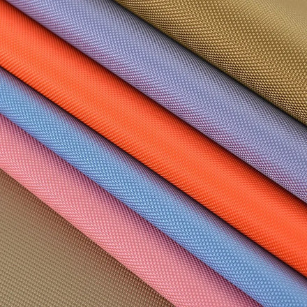 Manufacturers Spot Wholesale 1680d Double Strand PVC Oxford Cloth Polyester Fabric for Backpack Shoes Material Trolley Case
