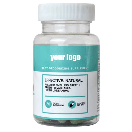 OEM Chlorophyllin Herbal Extract Body Deodorant Capsules Adult Digestive Health Support Chlorophyll Body Deodorizing Capsules