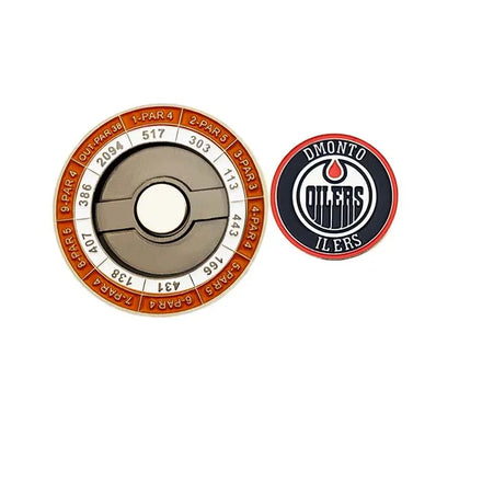 Custom Poker Chip Golf Ball Markers Copper Magnetic Poker Chip Ball Marker