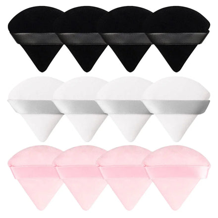 Wholesale Triangle Makeup Puff Ultra Soft Powder Puff Makeup Sponge Loose Mineral Powder Wet Dry Triangle Powder Puff
