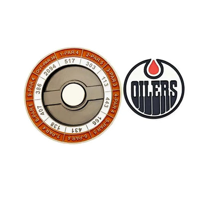 Custom Personalized Logo Golf Accessories Zinc Alloy Iron Metal Golf Chip Marker Poker Chip Ball Marker