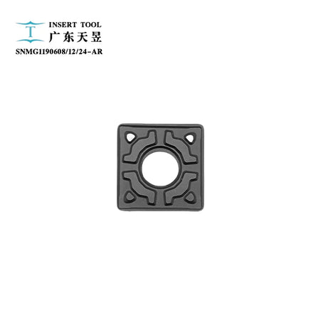 Heavy Duty Tungsten Carbide Milling Insert Cutter SNMG190608/12/24-AR Square Shape for Heavy Machining and Turning Series
