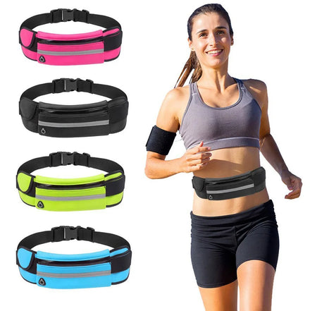 Wholesale Outdoor Sports Waist Bag Lightweight Marathon Running Waist Bag With Reflective Logo