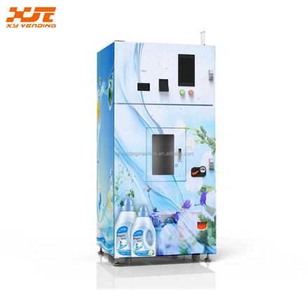 Best Price High Quality Customizable Shower Gel Liquid Vending Machine SDK LCD Display ADA Compliant 4-Year Warranty 80L+80L