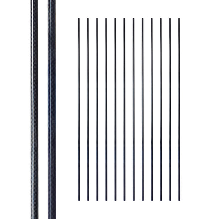Factory Wholesale Pure Carbon Fiber Arrows 3K Print Carbon Shaft Spine 300-1000 Sizes 3.2mm 4.2mm 6.2mm Recurve Bows Shooting