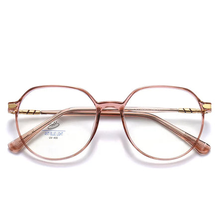 Trendy Anti Blue Light Eyewear for Women TR90 Frame Spectacle Glasses