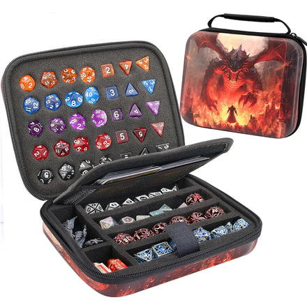High Quality Dice Storage Case Dice Bag Playing Game Eva Case for Rpg Table Game