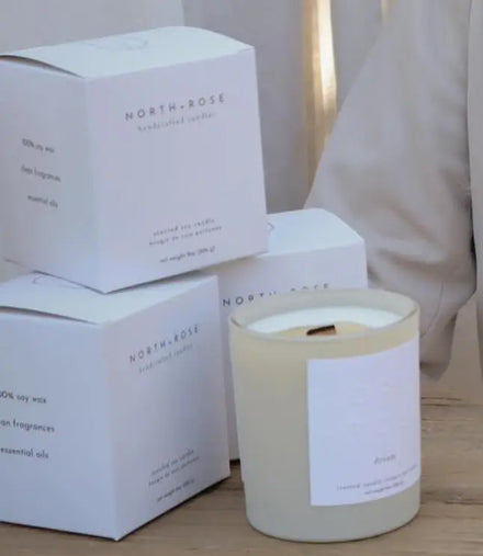 Private Label Luxury Handmade Soy Wax Votive Candle Gift Set Home Decor Holiday Celebrations Christmas Easter New Year
