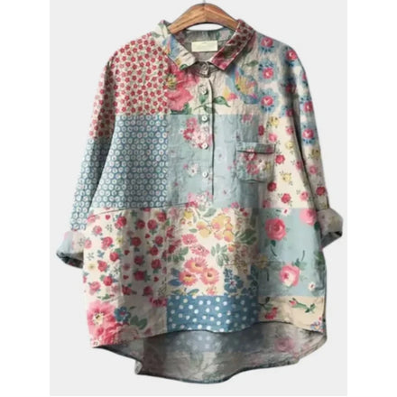 2025 Summer Hot-Selling Women's New Plus-Size T-Shirt: Loose-Fit Printed Crew Neck & Casual Style