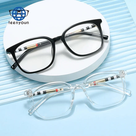 Teenyoun Wholesale Square Frame Men Fashion All-in-one Anti-blue Glasses Computer Office Indoor Optical Eyeglasses Custom Logo