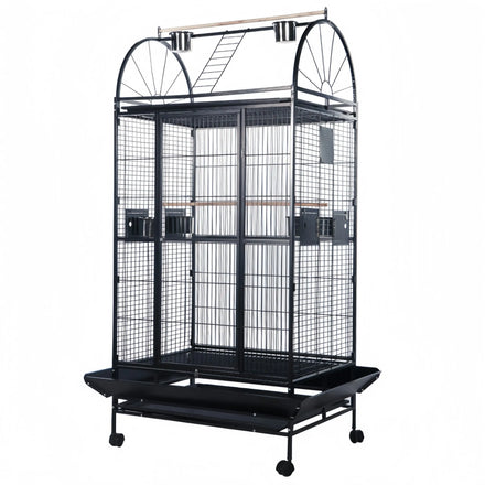 Wholesale Stainless Steel Bird Cage Outdoor Large Bird Cage Pigeon Metal Bird Cage Breeding Bird Cage Movable Birds Cage