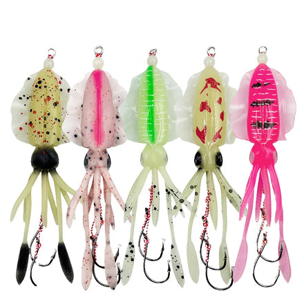 10g 10cm Soft Plastic Fishing Lures Multiple Colors PVC Artificial Soft Swim Bait Freshwater Fish Lures in Rivers Lakes Streams
