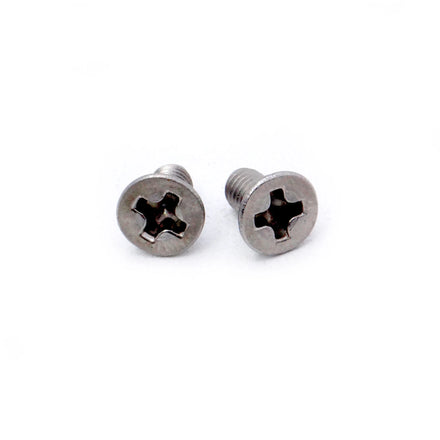 M3x6 KM Nickel-Plated Steel Machine Screw with Phillips Drive Countersunk Head Metric System M3 Thread Size