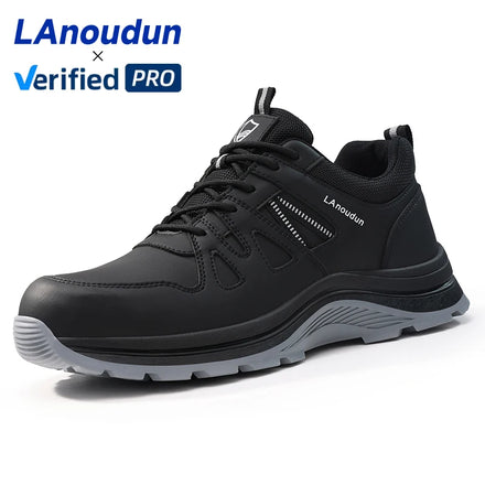 LAnoudun New Fashion Hiking Series Microfiber Upper Safety Shoes Anti-Puncture Light Weight Safety Shoes