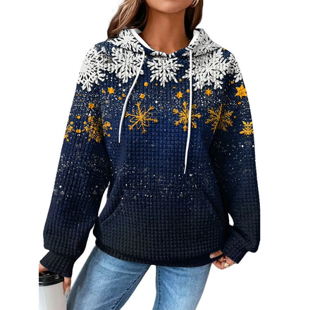 2025 European and American Cross - Border Foreign Trade Women's Hoodie 3D Digital Printed Hooded Sweatshirt