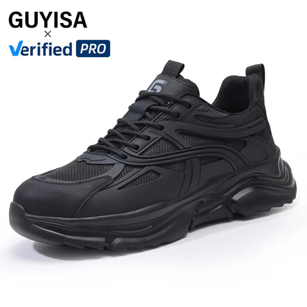 GUYISA Leisure Collection New Fashion Safety Shoes European Standard Steel Toe Shoes