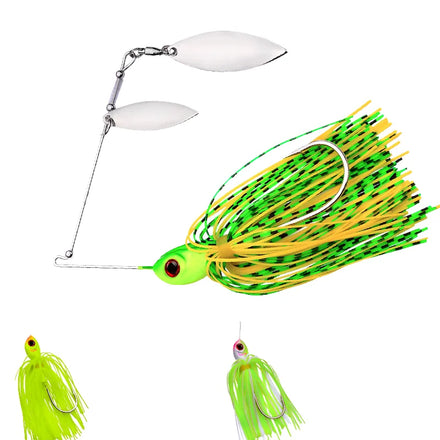 Wholesale 10g Jig Lead Head Spinner Baits Spoon Fishing Lures PVC Plastic ABS Metal Rubber Skirts for Fly Saltwater Lake