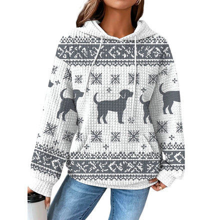 2025 European and American Cross - Border Foreign Trade Women's Hoodie 3D Digital Printed Hooded Sweatshirt