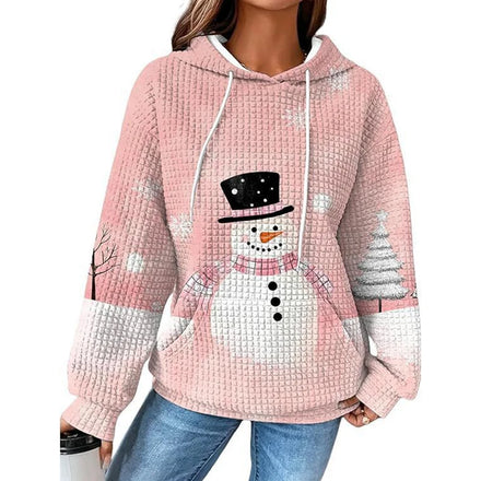 2025 European and American Cross - Border Foreign Trade Women's Hoodie 3D Digital Printed Hooded Sweatshirt