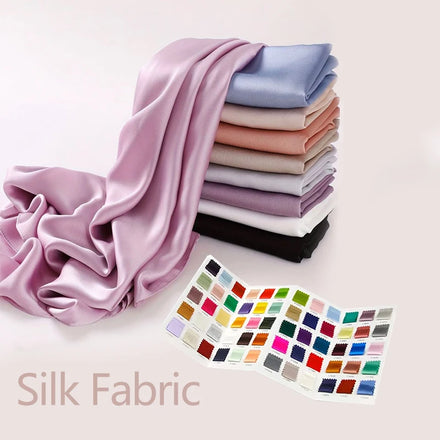 Factory Outlet 100% Silk Fabric 16MM 6A Mulberry Silk Fabric Wholesale Free Sample Natural Silk Fabric for Dresses