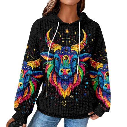 2025 European and American Cross - Border Foreign Trade Women's Hoodie 3D Digital Printed Hooded Sweatshirt