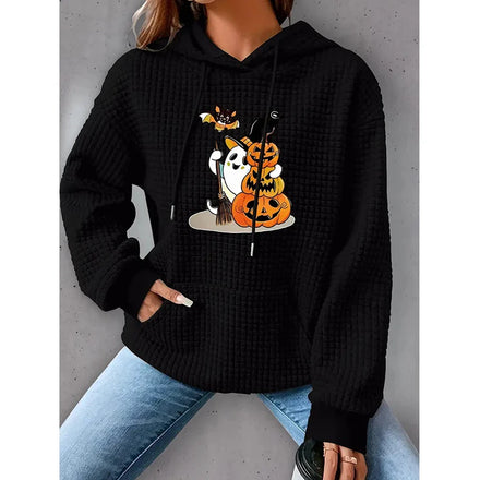2025 European and American Cross - Border Foreign Trade Women's Hoodie 3D Digital Printed Hooded Sweatshirt