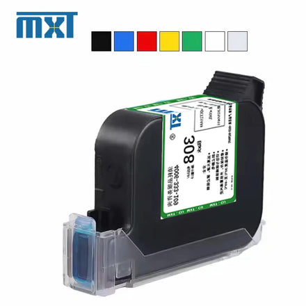 Factory Wholesale Long Lasting TIJ 2 Ink Cartridges Set Water Based Dye Ink for Fast Drying on Porous Materials